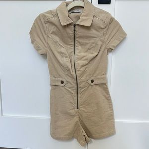 NWOT- UO - Tan corduroy jumper